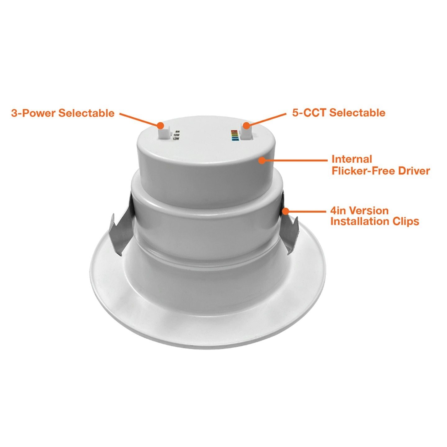 ENVISION - 4" RDL RECESS DOWNLIGHT