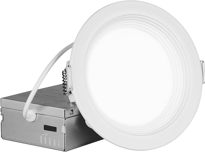NICOR - 4" ROUND EDGELIT LOW PROFILE BAFFLE